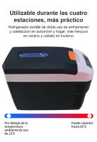 MAXWORK Mini Nevera Refrigerador Portátil de 10l para Coche y Hogar | Función de Refrigeración y Calefacción - details 7