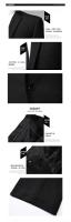 Traje De Novio Para Hombre Moda Negocios Casual Exterior Estilo Británico Slim-fit Conjunto De Chaleco Y Pantalones Tallas S-8XL - details 7