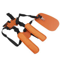 Almohadilla Ajustable Para Motosierra Doble Encaje Con Correa De Hombros Para Cortacésped Protector De Jardín Color Ámbar - details 7