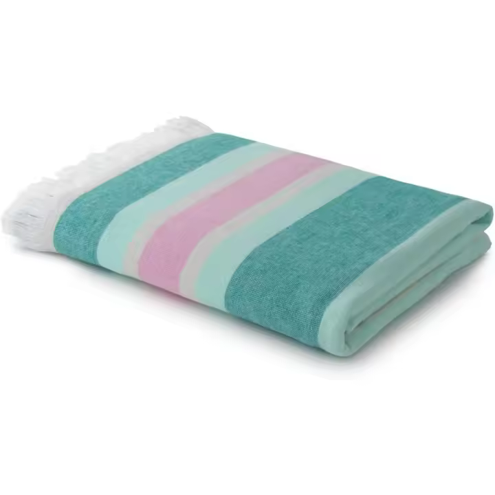 - TANGO Toalla Playa Grande 170x90 cm - Algodón 100% Puro Tela + Rizo - 400 g/m² Suave, Absorbente, Repele Arena y Secado Rápido - Lavado a Máquina y Secadora - 1