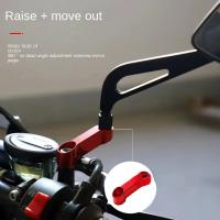 Adaptador De Elevación Para Espejos Retrovisores De Motocicleta Extensión De Visión Trasera Extensor De Espejos Accesorios De Motocicleta - details 1