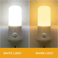 Lámpara De Noche LED Con Interruptor Botón Empuñadura EU/US Plug Para Dormitorio Habitación De Bebé Pasillo Decoración De Hogar - details 2
