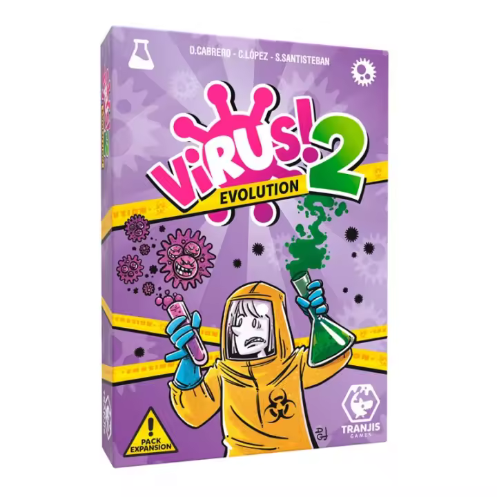 Tranjis Games Virus! 2 Evolution - Juego de Mesa para 2-6 Jugadores - 1