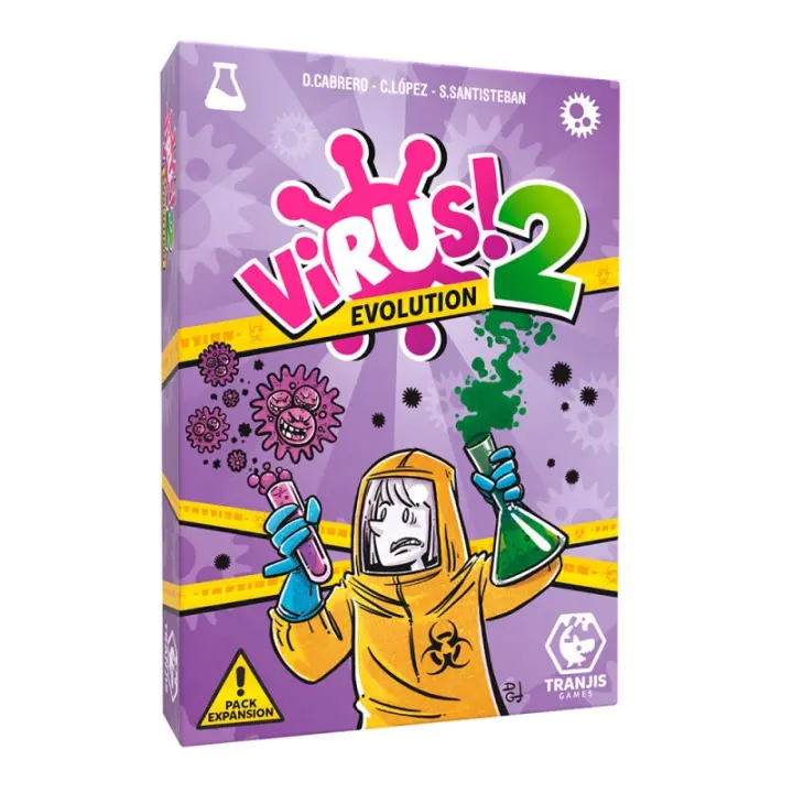 Tranjis Games Virus! 2 Evolution - Juego de Mesa para 2-6 Jugadores - 1