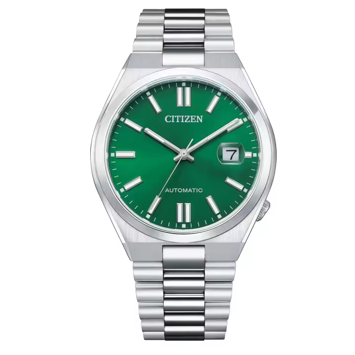 Reloj Citizen hombre automático con esfera verde Tsuyosa - 1
