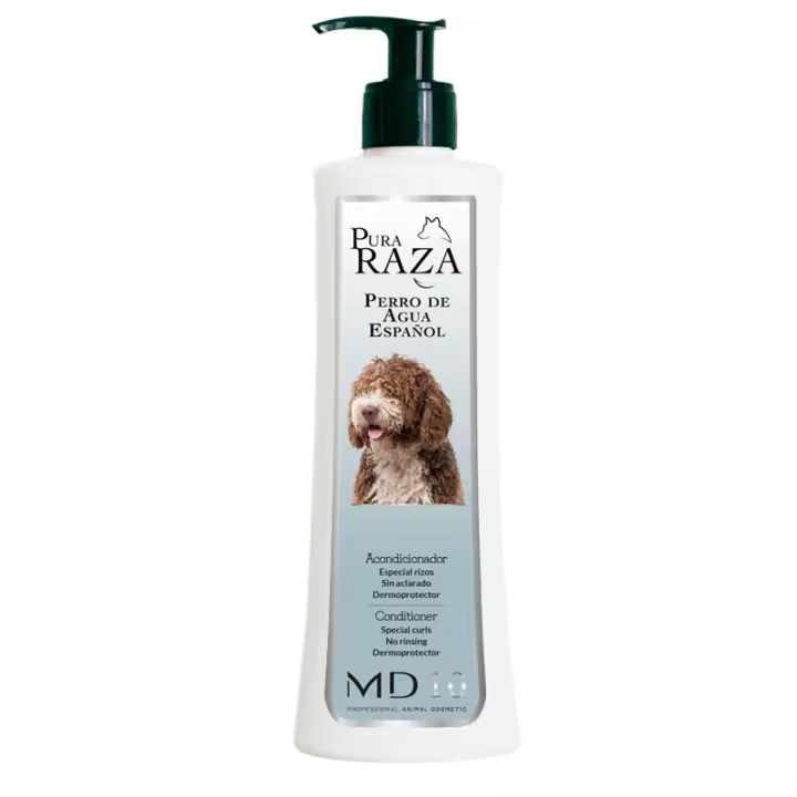 Acondicionador para Perro de Agua Español (Pelo Rizado) - Texturizador Definidor de Rizos e Hidratante - Vegano y Biodegradable - Fabricado en España - MD-10 COLLECTION - 1