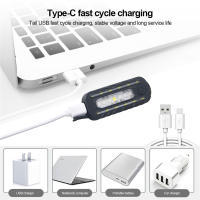 Luz De Hombro Policial LED Roja Y Azul Con Clip Recargable Por USB Advertencia Flash De Seguridad Para Niños Y Juegos De Rol - details 4