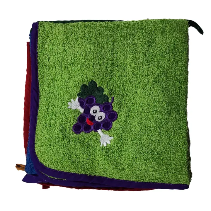 Senda Pack 6 Paños de Cocina 100% Algodón Rizo, Muy Absorbentes, 50 x 50 cm, 500gr/m2, Diseños Divertidos, Agradable al Tacto, Trapos de Cocina - 1