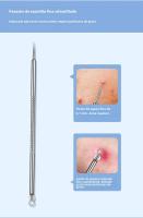 11Pcs Aparatos De Cuidado De La Piel Para Rostro Herramientas De Limpieza Profunda De Poros Agujas Para Eliminación De Acné Y Puntos Negros Herramientas De Pelaje - details 7