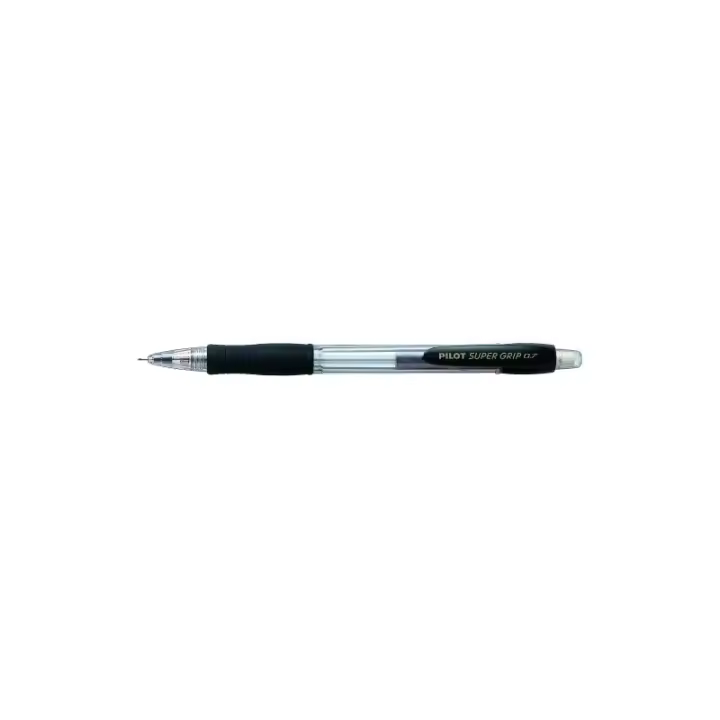 Pilot - PORTAMINAS PILOT 0.7 MM SUPERG NEGRO - Pack de 12 unidades H-187-SL-B - 1