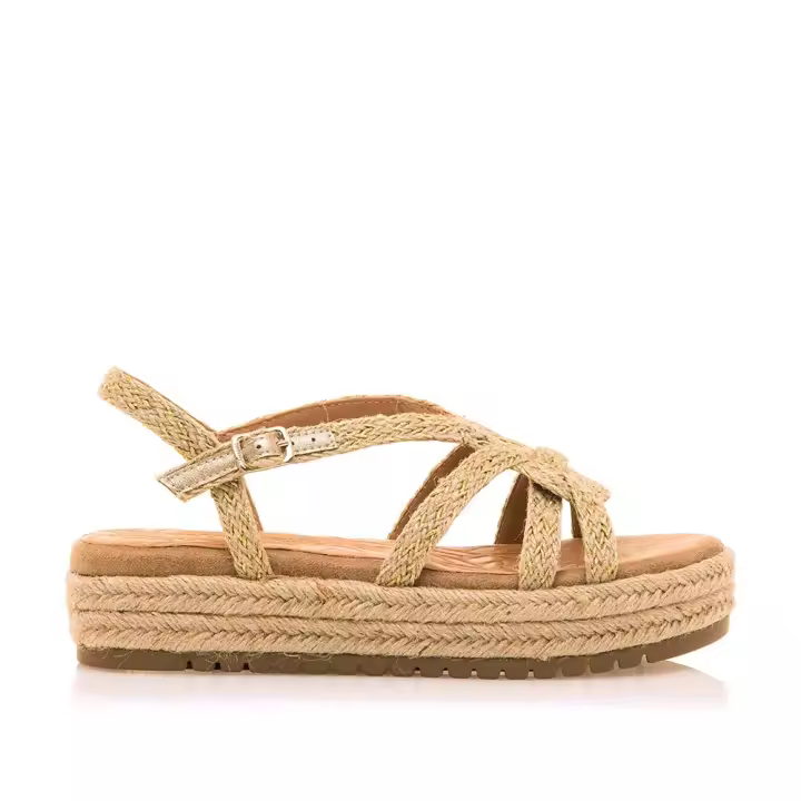 MTNG - Sandalia Tiras 51261 Mustang Beige Mujer552400015 - 1