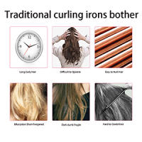 Rizador de Pelo Automático Inalámbrico, Planchas Rizadoras con 6 Temperatura y Temporizado, Rizador Recargable Con USB Profesional, Con salida USB, para usar como Bateria Portatil para Viaje, para Todo Tipo de Pelo - details 1