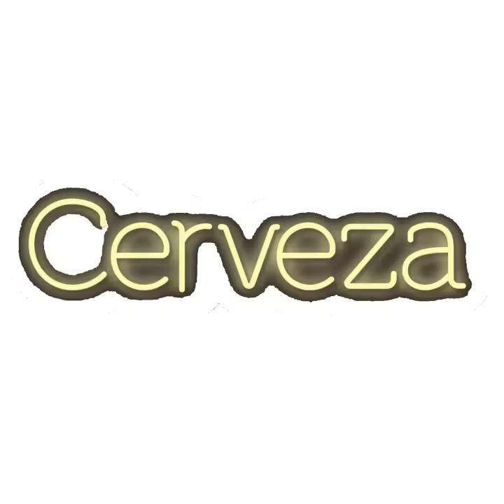 Cartel de cerveza neon LED para pared - Iluminación llamativa para tu hogar o negocio - 1