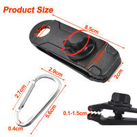 10PC Clip De Toldo Fuerte Con Agarre Para Carpa Accesorios De Camping Exterior Cuerda De Bungee Para Piscina Y Automóvil - details 5