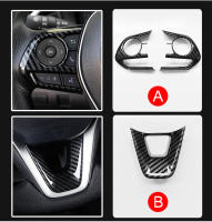 Pegatina De Botón De Volante Para Toyota RAV4 XA50 Corolla E210 Híbrida 2019-2024 Cubierta De Accesorios De Coche ABS Plástico - details 1