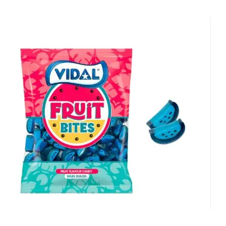 VIDAL Tajadas Frambuesa Regaliz  250U 1,5Kg sabor a frambuesa.  sin gluten  sin grasa sabor original Vidal garantizado - 1