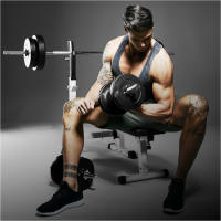 Gorilla Sports Banco de Pesas con Rack de Barras Ajustable - details 0