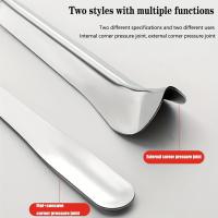 Herramienta De Esquina Para Drywall 1pc Herramienta De Espuñilla De Acero Inoxidable Para Interno Y Externo Herramienta De Bead Para Toldo - details 1
