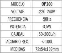 Filtro Interior Gran Capacidad OPTIMUS 200 - Acuario Ica - details 0