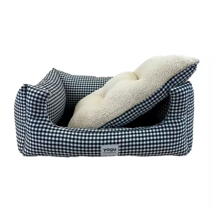 Yagu Cama Para Perros Confort Gris - 1