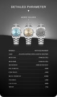 Reloj Mecánico Para Hombre CADISEN Lujo C3 Luminoso AR Cristal De Zafiro MIYOTA 8215 Resistente Al Agua 100M Regalo - details 0