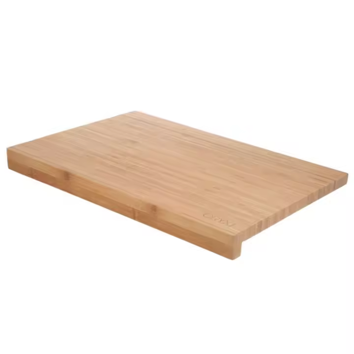 Oryx Tabla de Cortar de Madera de Bambu con Borde 46x30,5 Cm - Resistente y Fácil de Limpiar - 1