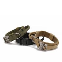 Juego De Collar Y Correa Para Perros De Nylon Resistente Con Reflejante Tactical Entrenamiento Gran Tamano Dispositivo Inteligente No Personalizado Padded Quick Release Todas Las Estaciones - details 14