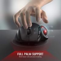 Ratón Inalámbrico Con Teclado SEENDA Bluetooth 2.4G USB Recargable Ergonómico Para Computadora Android Windows 3 DPI Ajustables Compatible Con Mac - details 3