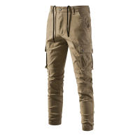 Primavera y Otoño Nuevos Monos Casuales para Hombres Pantalones Versátiles de Color Sólido Transpirables para Hombres Jóvenes - details 5