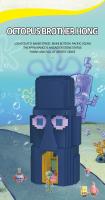 Bloques De Construcción SpongeBob SquarePants Serie Krusty Krab Casa De Piña Estatua De Piedra Modelo Para Decoración De Escritorio Juguetes Educativos Para Niños Regalos - details 6