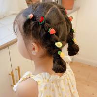 50Pcs Cinturones Elásticos Para Niñas Con Lazo Arco Iris Accesorios De Peluca Para Cumpleaños Fiesta Colores Variados - details 1