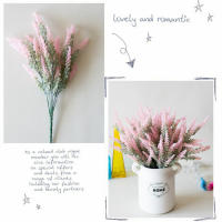 Ramo Artificial De Lavanda Provenzal Para Decoración De Hogar Y Bodas Planta Falsa De Gran Tamaño En Vaso Para Centros De Mesa Decoración Romántica Para Aniversarios Y Navidad - details 5