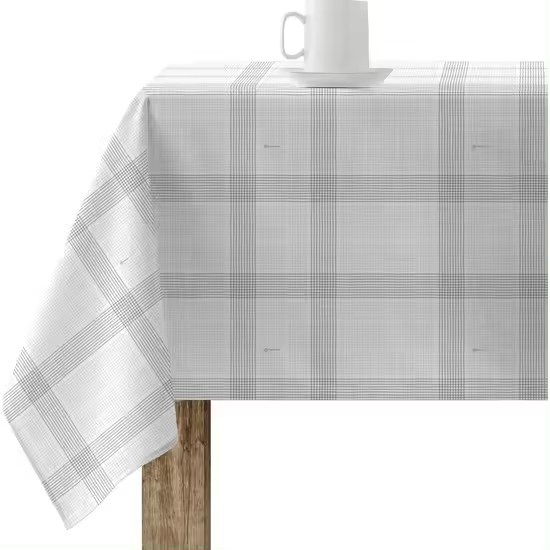 BL BELUM  Mantel Resinado Antimanchas MasterChef Modelo: 0400-3 Tejido: 100% Algodón - Mantel NO Hule tacto algodón muy suave - Mantel Impermeable repelente líquidos - Mantel Elegante Made By BL BELUM - Mantel No traspasan Líquidos Made Spain - 1