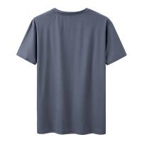 Camiseta De Verano Para Hombres Talla Grande 7XL 110-175kg Secado Rápido Camiseta De Fitness Running Cuello Redondo Manga Corta Tops Transpirable - details 2
