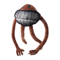 Figura De Anime Divertida 34cm Peluche WYST Muñeco De Peluche De Peluche Corto Relleno De Algodón PP Para Niños Regalo De Cumpleaños - details 5