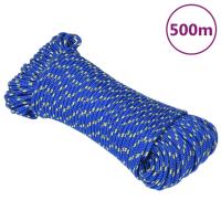 vidaXL Cuerda de barco polipropileno 3 mm 500 m cuerda Color Amarillo,  Azul,  Blanco y azul y mas - details 1