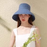BRIMIX sombrero de sol mujer sombrero de playa mujer sombrero protección UV mujer sombrero verano mujer sombrero plegable mujer sombrero estilo francés sombrero plegable muj esombrero de algodón mujer gorra transpirable mujer sombrero verano mujer - details 14