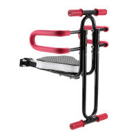 Sillín De Seguridad Para Niños Para Bicicleta Eléctrica Asiento Frontal De Libera Rápida Montaje En La Frontera Almohadilla De Confort Para Viajes En Bicicleta - details 12