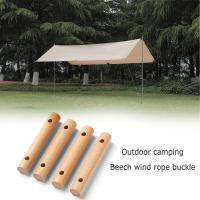 4pcs Atornillador De Cuerda Antideslizante Para Ojo De Awning Accesorios De Camping Equipamiento De Tenda Cierre De Madera De Bajo - details 9