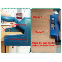 Set De Máquina De Encaje Manual Para Madera PVC Madera De Plywood Carpintero Corte Doble Herramienta De Carpintero Con Bandas - details 0