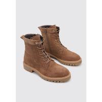 Sandra Fontán VELEZ Botas Planas Mujer Taupe - details 0
