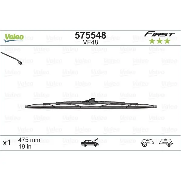 Limpiaparabrisas 575548 VALEO - 1