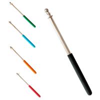 Palo De Bandera Telescópico De Acero Inoxidable 100cm Extendible 5 Colores Portátil Para Profesores Guía De Bandera - details 7