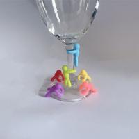 Set Creativo De Marcadores De Bebida Para Vino Y Cocteles Con Pegatinas Para Cristales Y Tazas De Vino Tamaño Pequeño Color Rojo - details 12