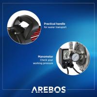 AREBOS Bomba de agua doméstica 1000 W 3500 L/hora Cabezal de descarga 44m - details 16