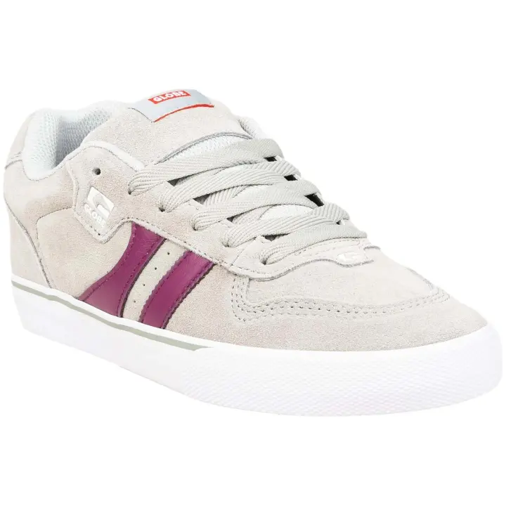 Zapatillas Globe Encore 2 Grey Burgundy - 1