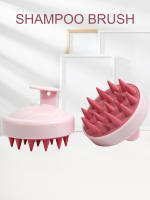 Cepillo De Baño De Silicona Para Limpieza Del Cabello Y Masaje Capilar Cepillo De Ducha De Plástico Suave Para Cabello Y Cuerpo Herramienta De Peluquería Para Salón - details 10