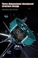 Reloj Deportivo SMAEL Para Mujer Con Correa De Silicona Impermeable Y Pantalla LED Digital Resistente Al Choque Y Con Luz Trasera - details 5
