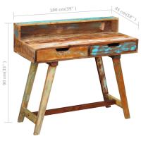 vidaXL Escritorio de madera maciza reciclada - details 5