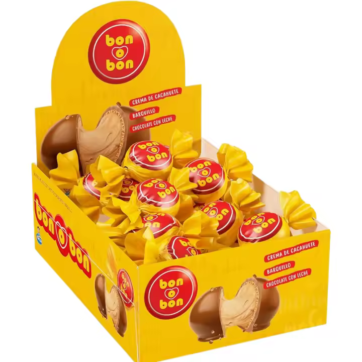 Bombones Bon o Bon Tradicional Display 30x 450g - Deliciosos bombones de la marca Bon o Bon en presentación tradicional de 450g (30 unidades) - 1